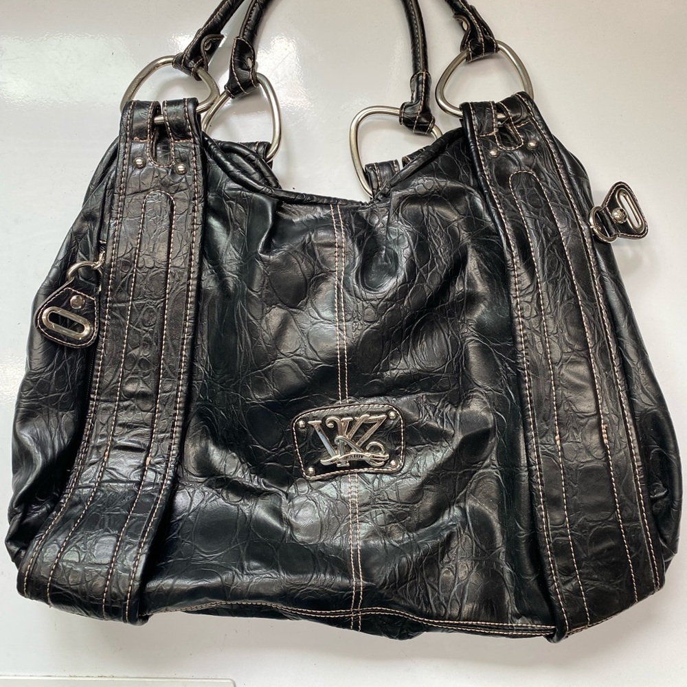 Black Leather Women's Bag